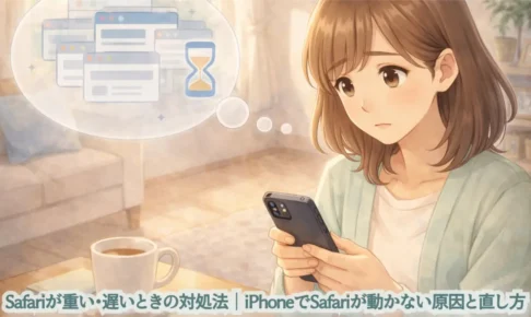 Safariが重い・遅いときの対処法｜iPhoneでSafariが動かない原因と直し方
