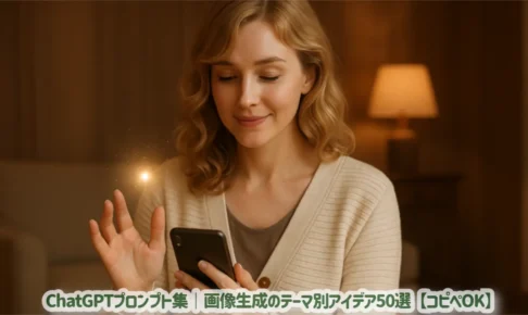 ChatGPTプロンプト集｜画像生成のテーマ別アイデア50選【コピペOK】