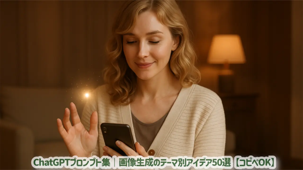 ChatGPTプロンプト集｜画像生成のテーマ別アイデア50選【コピペOK】