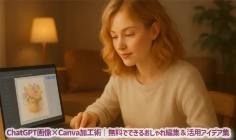 ChatGPT画像×Canva加工術｜無料でできるおしゃれ編集＆活用アイデア集