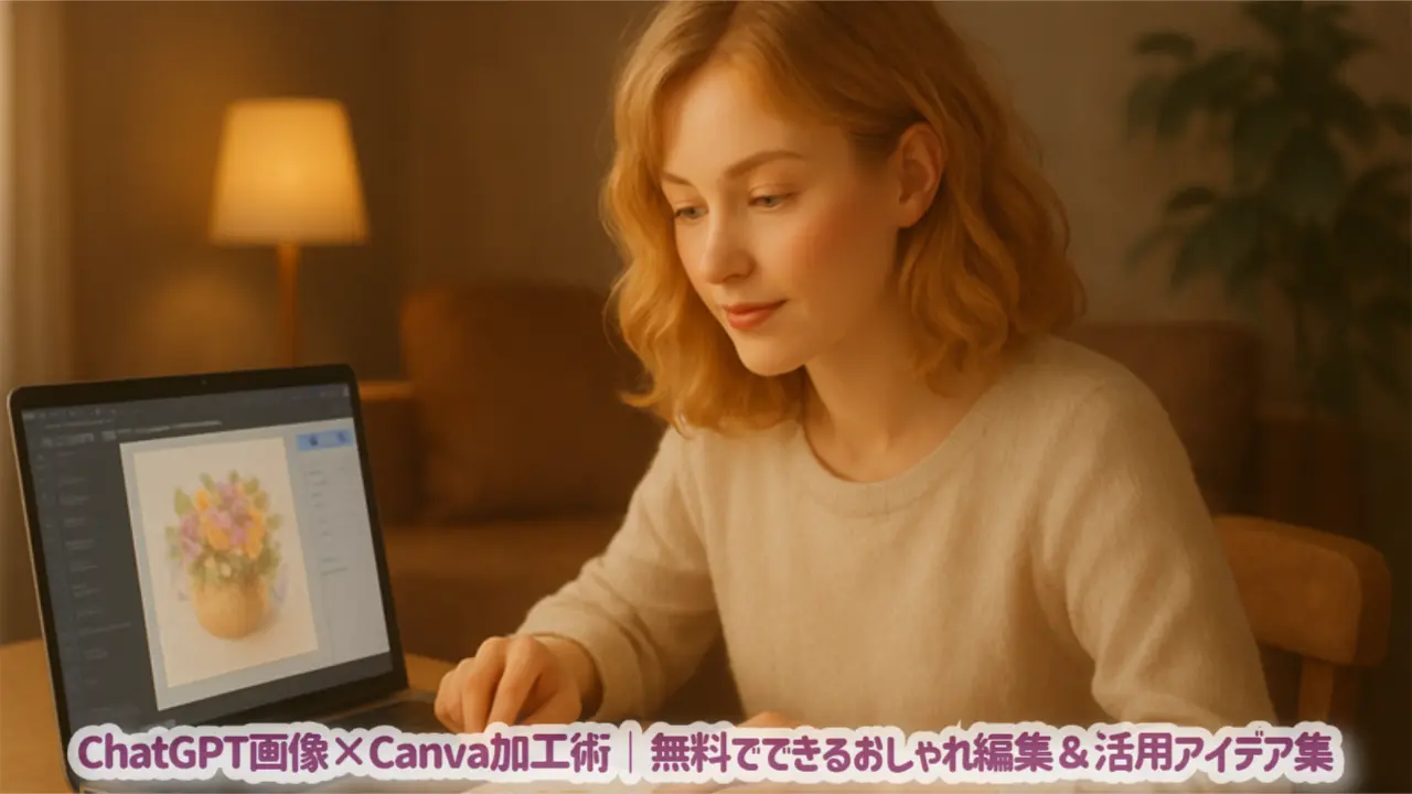 ChatGPT画像×Canva加工術｜無料でできるおしゃれ編集＆活用アイデア集