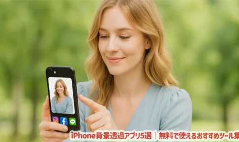 iPhone背景透過アプリ5選｜無料で使えるおすすめツール集
