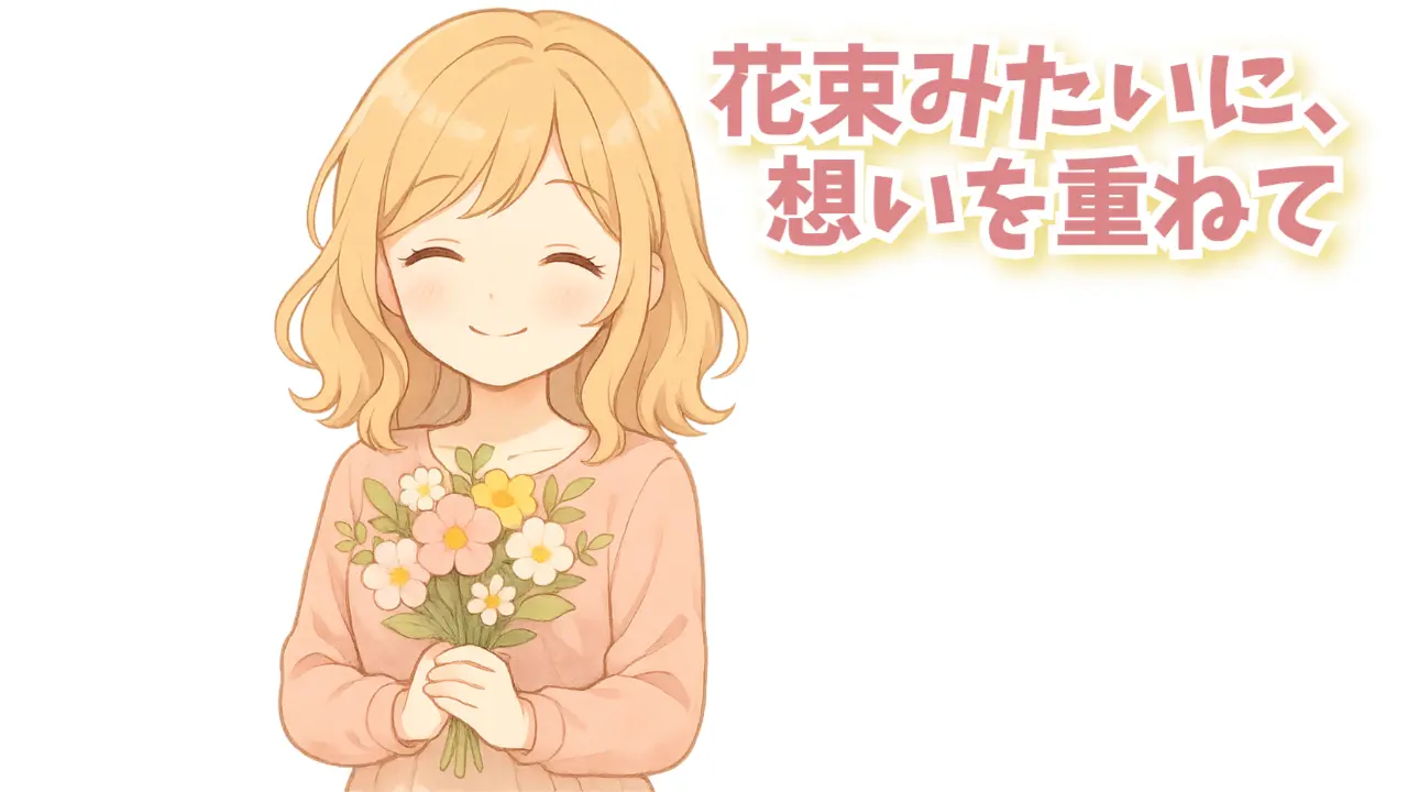 花束みたいに、想いを重ねて イメージ