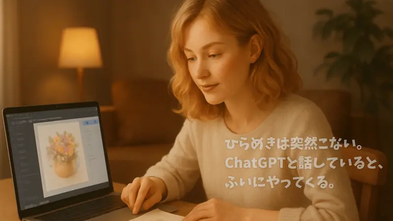 ChatGPTの画像をCanvaで文字加工(無料範囲)