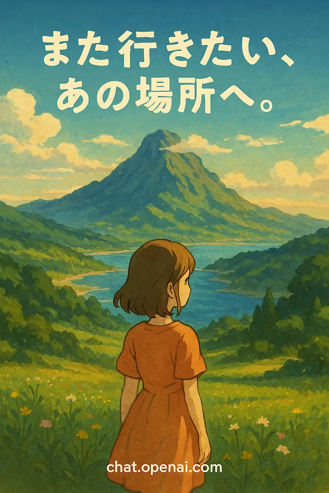 ChatGPTで作ったポスター風