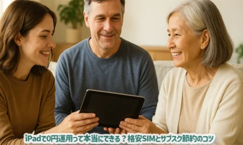iPadで0円運用って本当にできる？格安SIMとサブスク節約のコツ