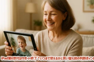iPad第6世代はサポート終了？いつまで使えるかと買い替え前の判断ポイント