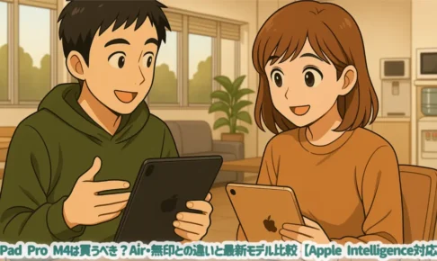iPad Pro M4は買うべき？Air・無印との違いと最新モデル比較【Apple Intelligence対応】