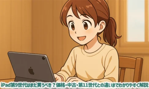 iPad第9世代はまだ買うべき？価格・中古・第11世代との違いまでわかりやすく解説