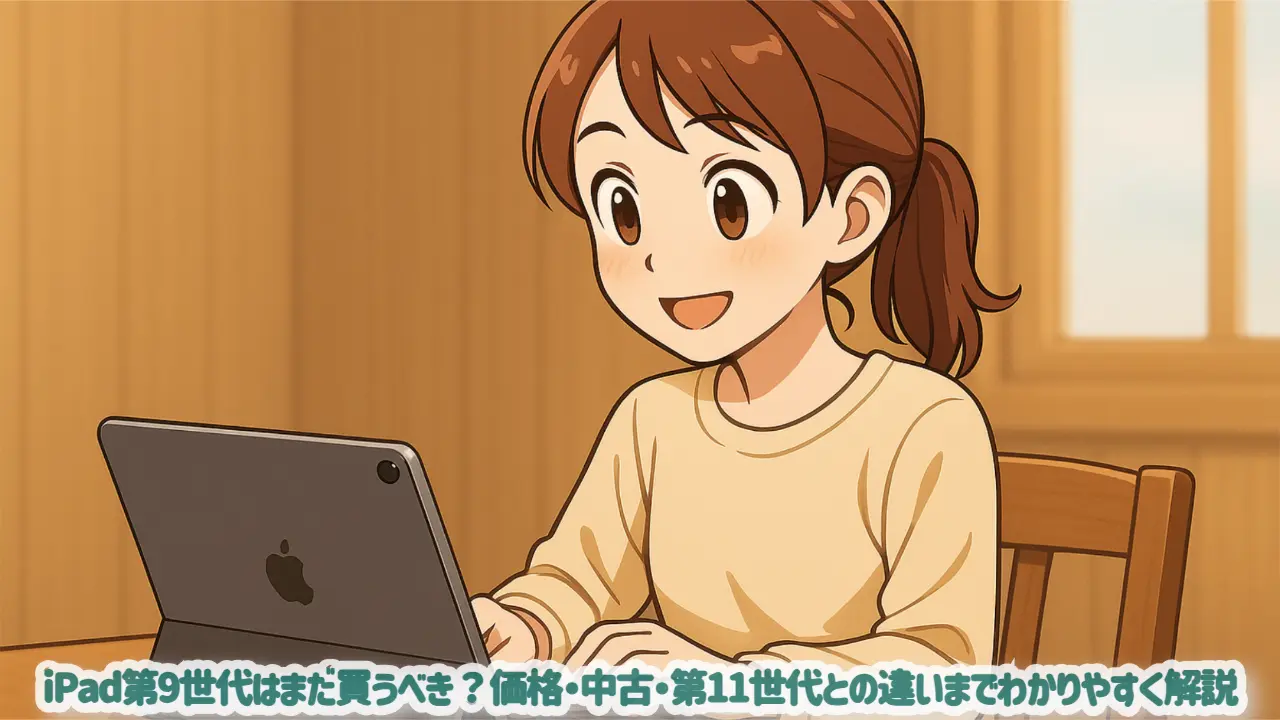 iPad第9世代はまだ買うべき？価格・中古・第11世代との違いまでわかりやすく解説