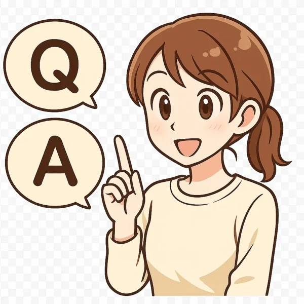 Q&Aの吹き出し会話