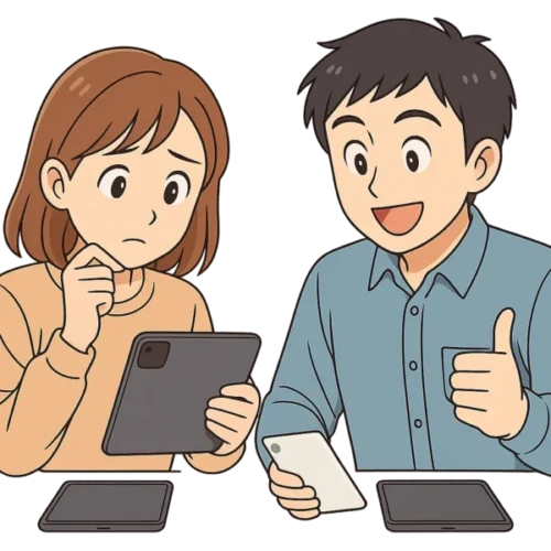 どのiPadがいいか悩んでいる