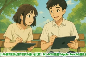 iPad Air第5世代と第6世代の違いを比較｜M1・M2の性能やApple Pencilの進化も解説