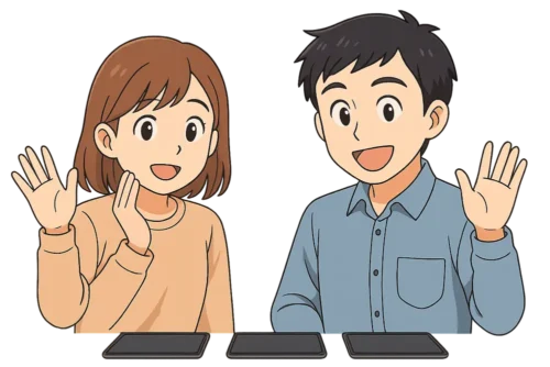 最後のあいさつ