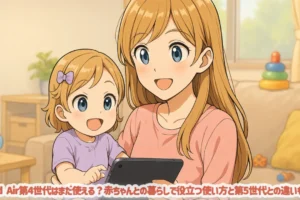 iPad Air第4世代はまだ使える？赤ちゃんとの暮らしで役立つ使い方と第5世代との違いも解説