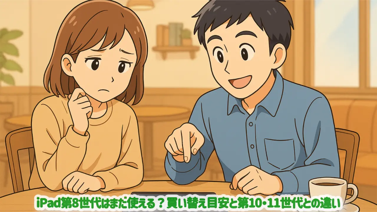 iPad第8世代はまだ使える？買い替え目安と第10・11世代との違い