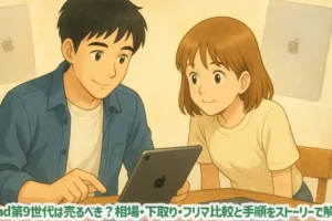 iPad第9世代は売るべき？相場・下取り・フリマ比較と手順をストーリーで解説