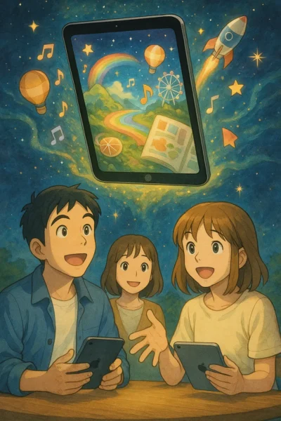iPad mini小さな空間から広がる世界