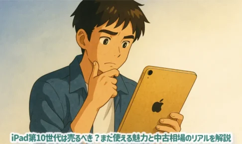 iPad第10世代は売るべき？まだ使える魅力と中古相場のリアルを解説
