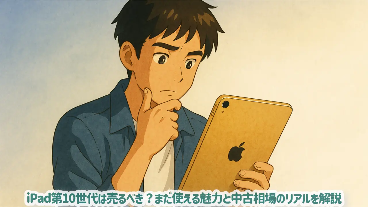 iPad第10世代は売るべき？まだ使える魅力と中古相場のリアルを解説