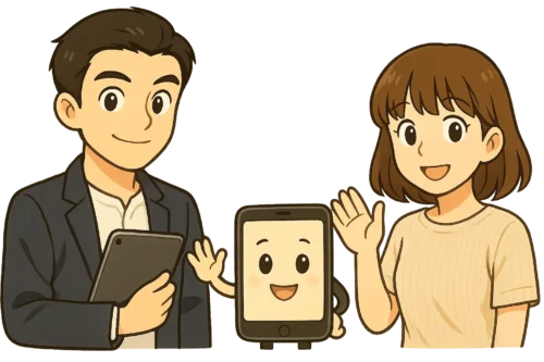 読者に感謝たける・iPad mini・まなみ