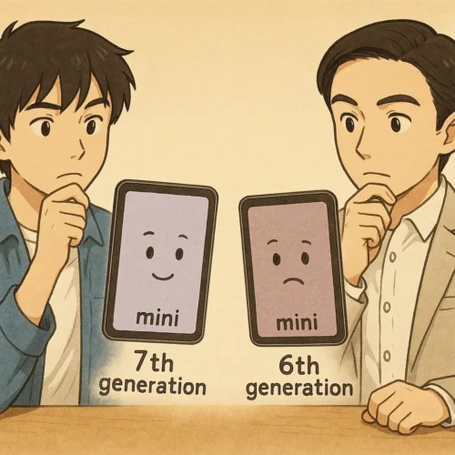 iPad mini(第7世代）とiPad mini(第6世代)はどっちがいい?