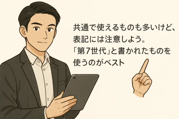 iPad mini第7世代と書かれたのを選ぶのがベスト