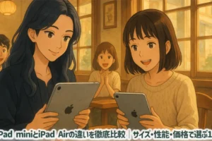 iPad miniとiPad Airの違いを徹底比較｜サイズ・性能・価格で選ぶ1台