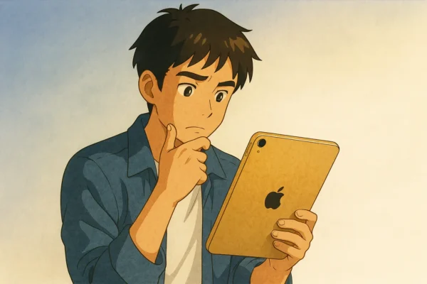 iPadを売るか悩むひろと