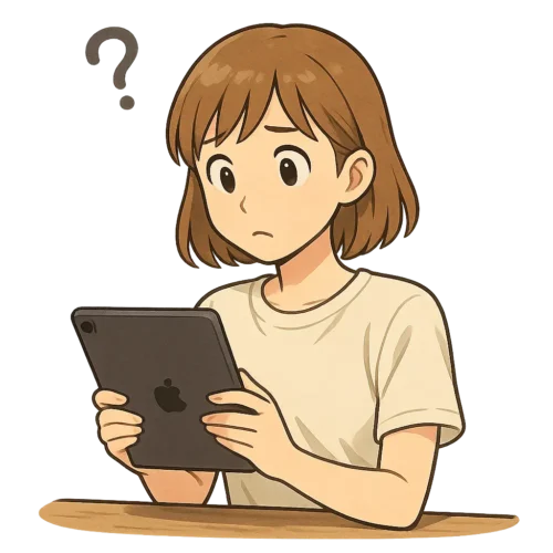 iPadの寿命ってどのくらい？と考えている陽菜