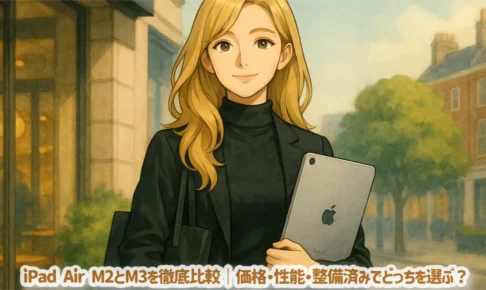 iPad Air M2とM3を徹底比較｜価格・性能・整備済みでどっちを選ぶ？