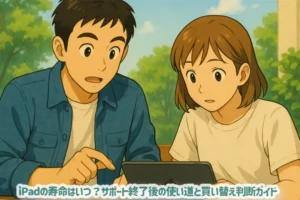 iPadの寿命はいつ？サポート終了後の使い道と買い替え判断ガイド