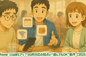 iPhone 11はまだアリ？5G非対応の弱点と“選んでもOK”条件【2025】