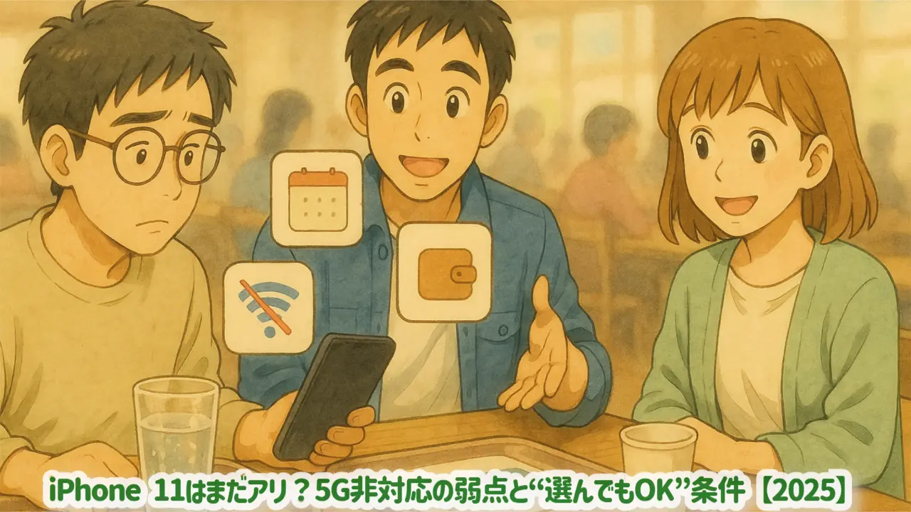 iPhone 11はまだアリ？5G非対応の弱点と“選んでもOK”条件【2025】