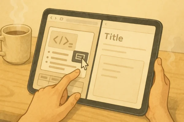HTMLテンプレをコピーしてWikiに貼る｜体裁をそろえて配布する
