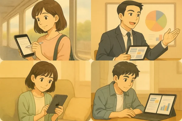 4人のベストシーン比較