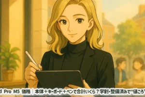 iPad Pro M5 価格｜本体＋キーボード＋ペンで合計いくら？学割・整備済みで“値ごろ”に
