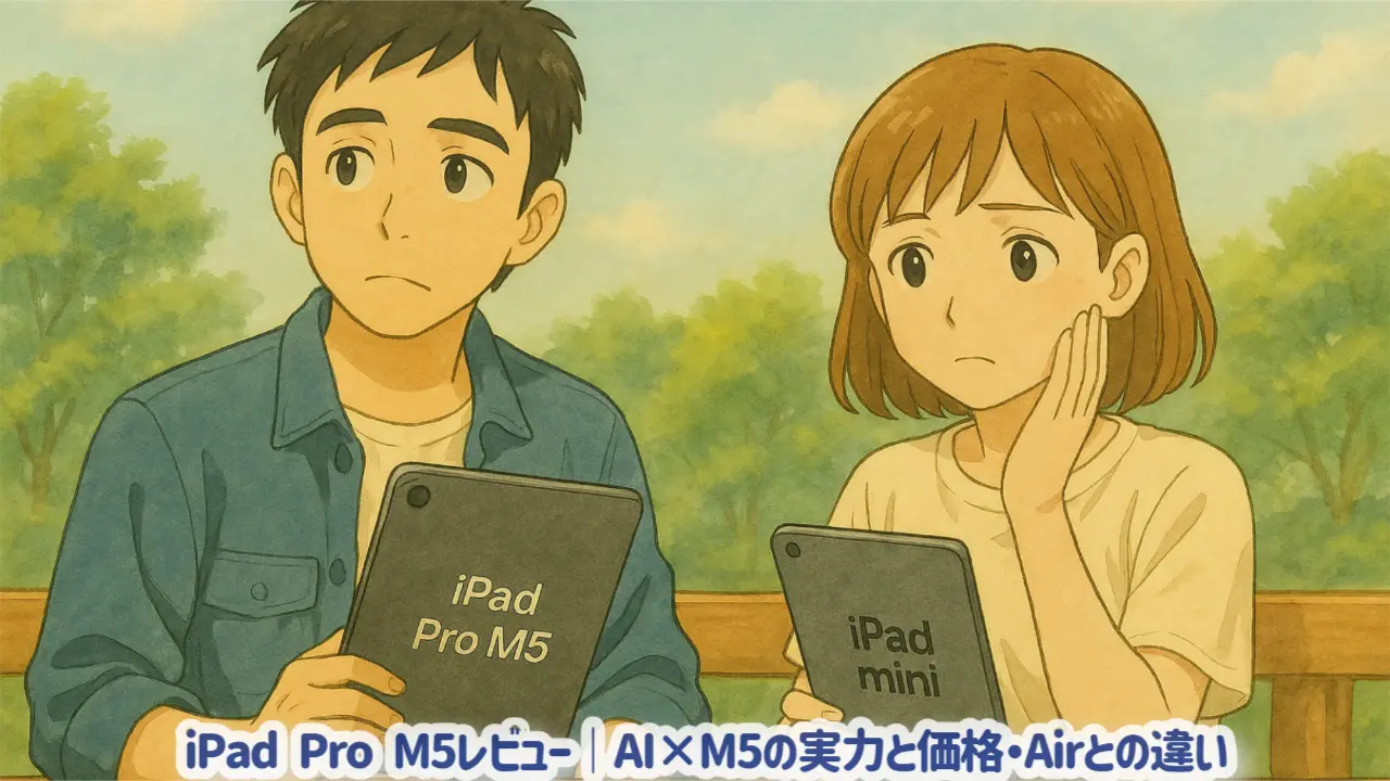 iPad Pro M5レビュー|AI×M5の実力と価格・Airとの違い