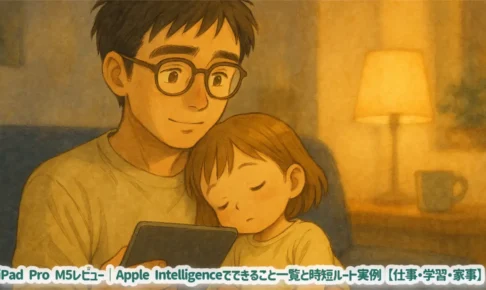 iPad Pro M5レビュー|Apple Intelligenceでできること一覧と時短ルート実例【仕事・学習・家事】
