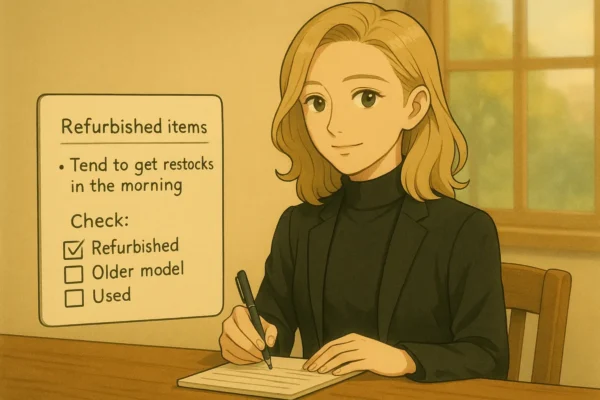 整備済み製品の在庫チェックと見極めポイント