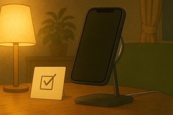 置くだけ充電と小さな一歩で、明日が静かに軽くなる。