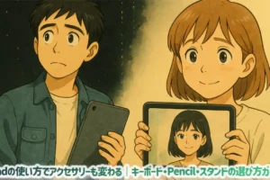 iPadの使い方でアクセサリーも変わる｜キーボード・Pencil・スタンドの選び方ガイド
