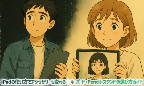 iPadの使い方でアクセサリーも変わる|キーボード・Pencil・スタンドの選び方ガイド