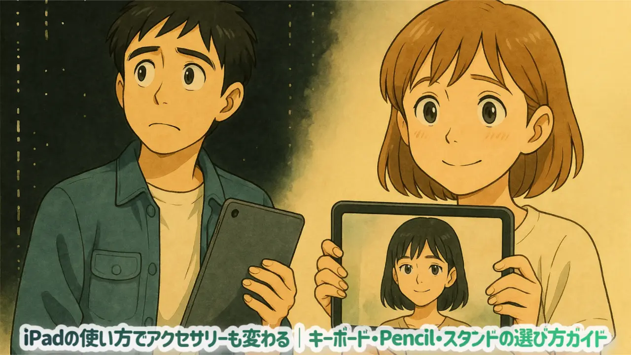 iPadの使い方でアクセサリーも変わる|キーボード・Pencil・スタンドの選び方ガイド