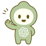 ChatGPTくん左手ふり