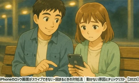 iPhoneのロック画面がスワイプできない・固まるときの対処法｜動かない原因とチェックリスト【2025】