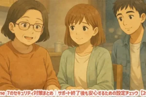 iPhone 7のセキュリティ対策まとめ｜サポート終了後も安心するための設定チェック【2025】