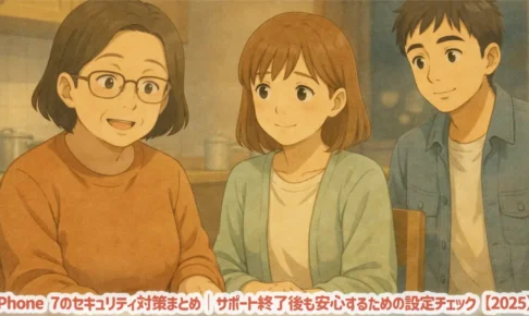 iPhone 7のセキュリティ対策まとめ｜サポート終了後も安心するための設定チェック【2025】