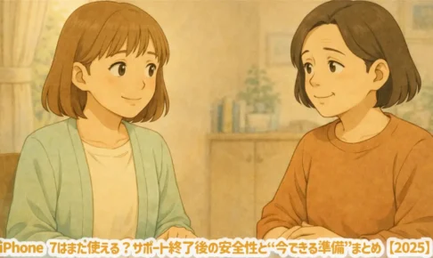 iPhone 7はまだ使える？サポート終了後の安全性と“今できる準備”まとめ【2025】