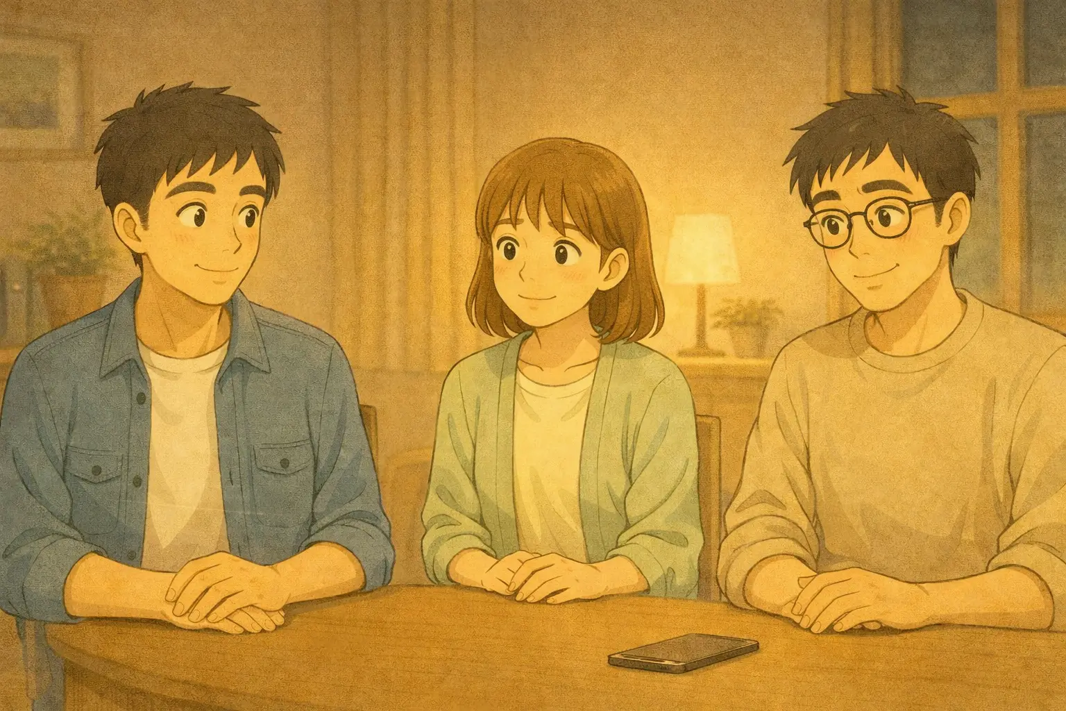 理由が分かり、落ち着いた気持ちで一日を終える夜のひととき